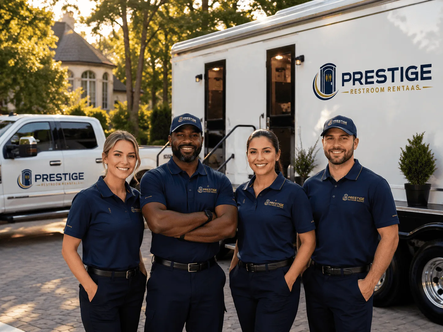 Trusted Luxury Portable Restrooms company in Weinert, TX